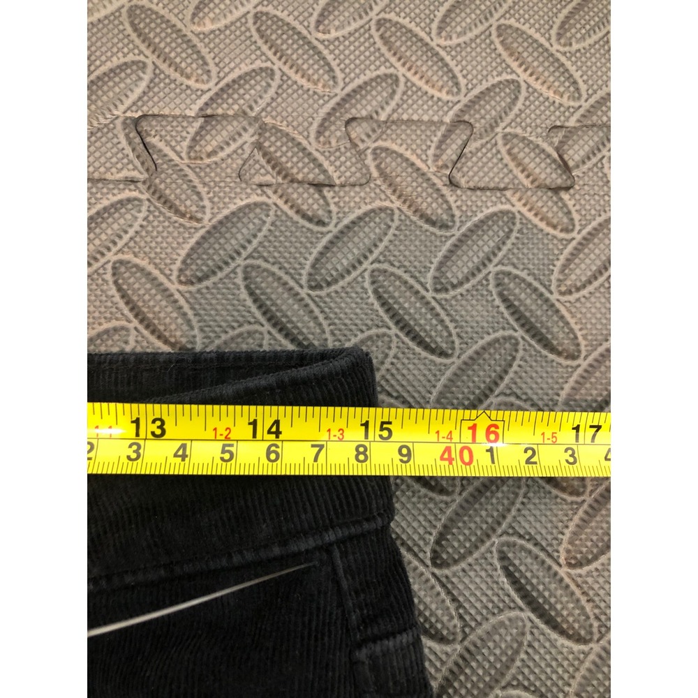 Levi's 726‎ Flare Pants Womens 29 Black Corduroy High Rise Stretch Casual Long - Picture 8 of 8